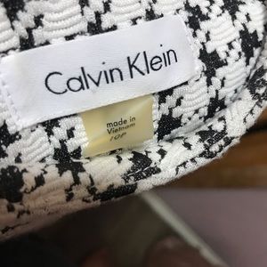 Black and White Calvin Klein Dress